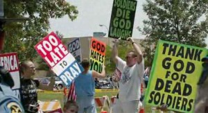 Westboro Baptist Church Prays for People to Die