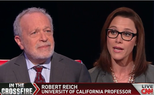Watch Robert Reich School A CNN Host On Income Inequality