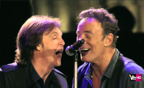 The Time Springsteen And McCartney Had Their Mikes Turned Off 