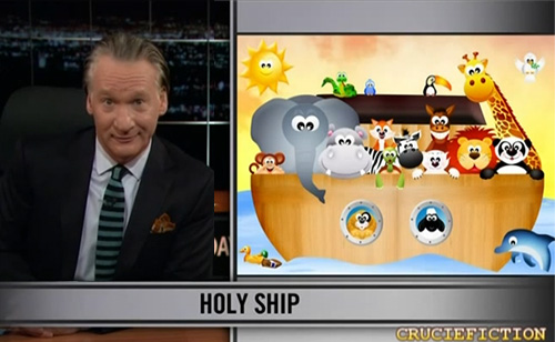 Bill Maher Trashes the Bible and ‘Psychotic Mass Murderer’ God