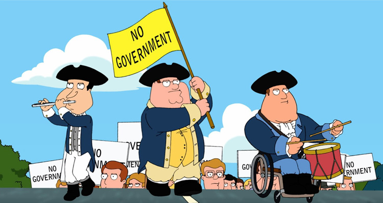 Watch The Time Family Guy Trashed the Tea Party – VIDEO