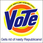 Vote - Gets rid of nasty republicans