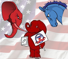 Democrats vs Republicans vs Tea Partiers