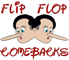 Humorous comebacks for Romney flip flops