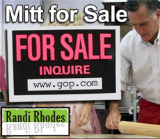 Mitt for Sale – Comedy Bit by Randi Rhodes