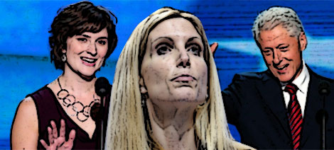 Ann Coulter Attacks Sandra Fluke & Bill Clinton and makes racist Obama comment