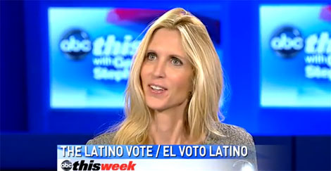 Ann Coulter says Democrats ‘Dropping the Blacks and Moving on to the Hispanics’