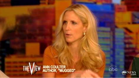 Ann Coulter in heated brawl on the View (VIDEO)