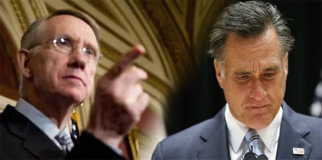 Harry Reid Slams Mitt Romney