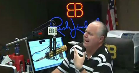 Rush Limbaugh loses it ranting about the GOP losing women, latinos and the youth votes