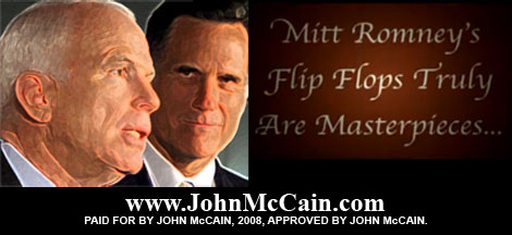 McCain Ad: “A Tale of Two Romneys”