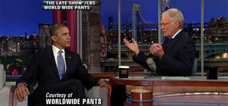 President Obama’s Letterman Video, Sept. 19, 2012 (Full Interview)