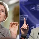 Senator Scott Brown and Elizabeth Warren