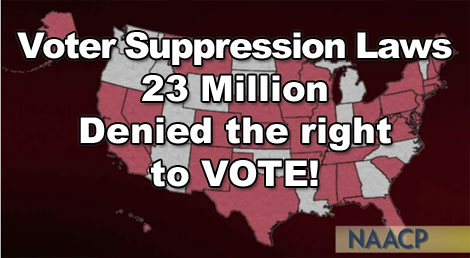 23 Million people could be denied the right to vote