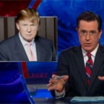 Colbert Challenges Trump
