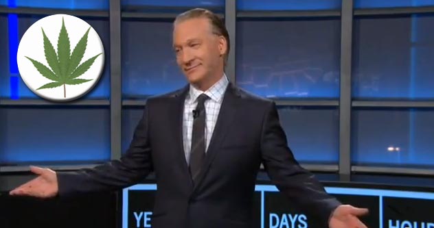 Bill Maher: ‘It Looks Like Obama Took My Million and Spent It All on Weed’