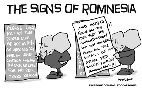 Signs you might suffer from ‘Romnesia’