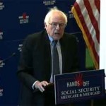 Bernie Sanders hands off social security medicare and medicaid