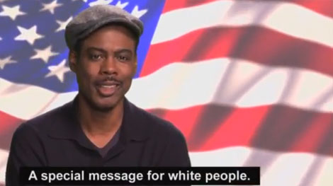 Chris Rock – Message for White Voters