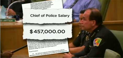 Corrupt Chief of Police Earned $457,000 & Sues for More