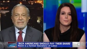Robert Reich and Carol Roth Argue Over Taxes