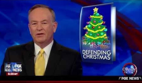 Bill O’Reilly Attacks Rhode Island Governor over ‘War on Christmas’
