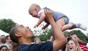 2012 in Photos: Obama with Children