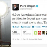 Piers Morgan Deportation Pits 1st Amendment Against 2nd