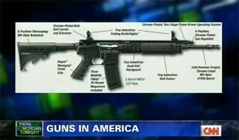 Piers Morgan Wages War on Gun Advocates (3 VIDEOS)