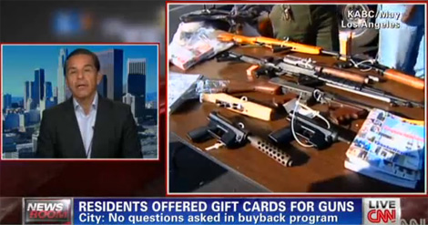 Residents Offered Gift Cards For Guns