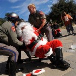 Santa Arrested At Occupy Austin