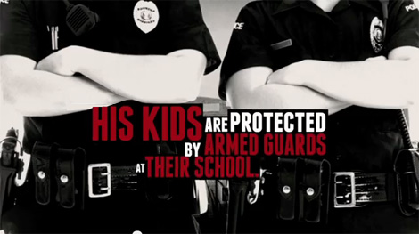NRA Ad Brings Obama Children Into Gun Debate: The White House Fires Back