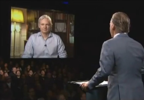 Julian Assange Bill Maher Interview (VIDEO)