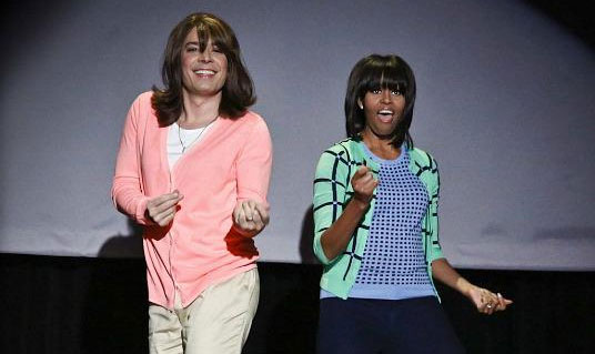 Michelle Obama Demonstrates the ‘Evolution of Mom Dancing’ (VIDEO)
