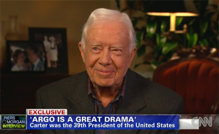 Jimmy Carter: Argo Good But Not Completely Accurate (VIDEO)