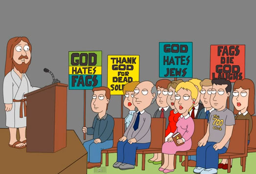 Jesus Confronts The Westboro Baptist Church (VIDEO)
