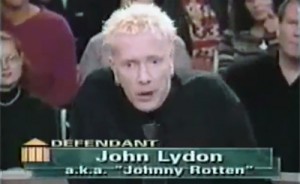 Johnny Rotten with Judge Judy