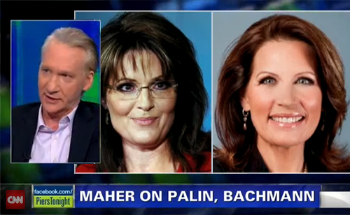 Bill Maher on Sarah Palin vs. Michele Bachmann (VIDEO)