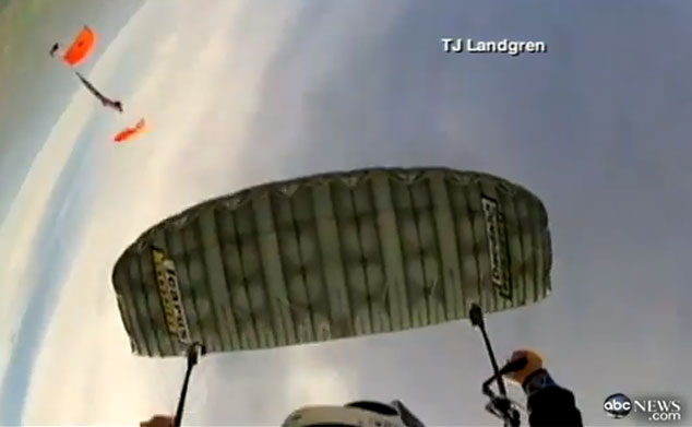 Skydiver’s Terrifying Freefall Caught on Camera (VIDEO)