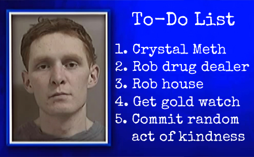 Suspect Arrested With Criminal ‘To-Do List’ (VIDEO)