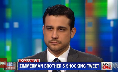 Zimmerman’s Brother Compares Trayvon Martin To Baby Killer (VIDEO)