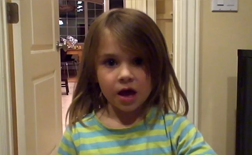 Five Year Old: ‘I won’t marry someone unless I have a job first’ (VIDEO)