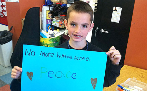 Martin Richard’s Family Applauds Boston Heroes Prays for Healing (VIDEO)