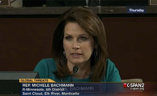 Michele Bachmann Baffles Intelligence Directors with Bizarre Questions (VIDEO)