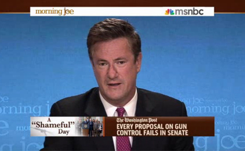 Morning Joe Host Rages Against Senators Who Killed Gun Reform (VIDEO)