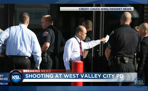 Gunman Shot Multiple Times Inside Utah Police Station (VIDEO)