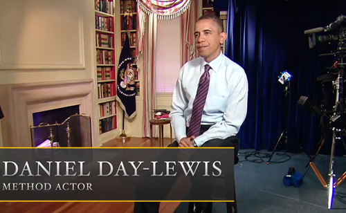 Steven Spielberg’s ‘Obama’ Featuring Daniel Day-Lewis (VIDEO)