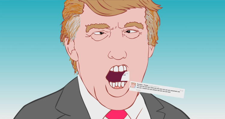 The Demented Mind of Donald Trump in 30 Seconds (Video)