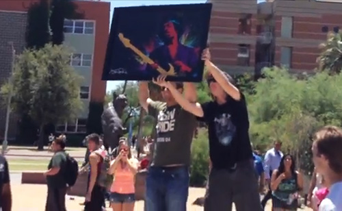 Inflammatory Anti-Woman Sign Ignites University of Arizona Campus (VIDEO)