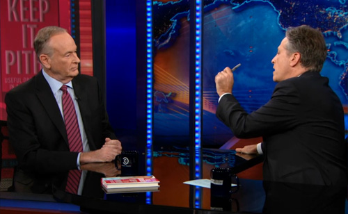 Jon Stewart owns Bill O'Reilly